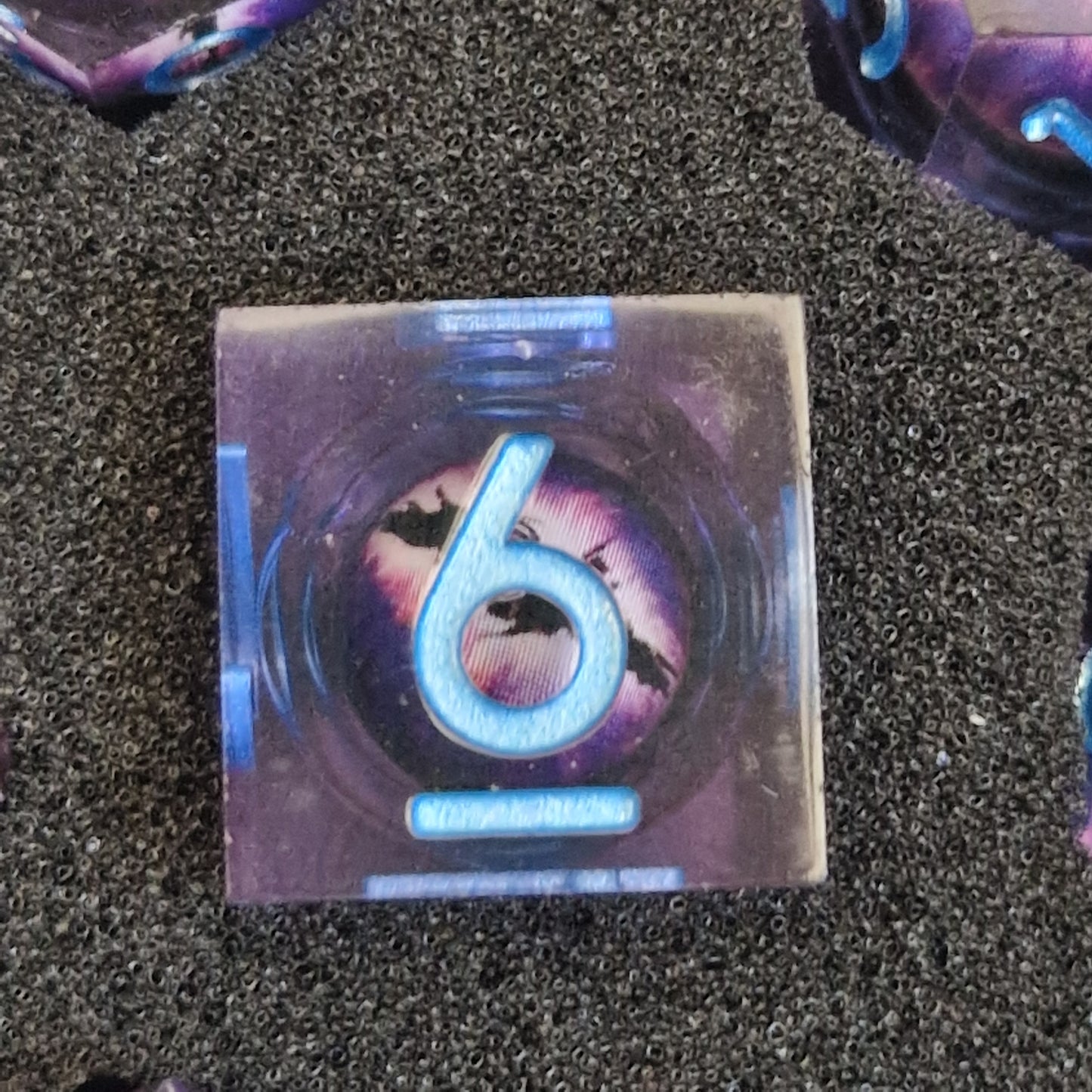 Dragon Eye Dice 7 Multi sided Polyhedral Dice | Purple