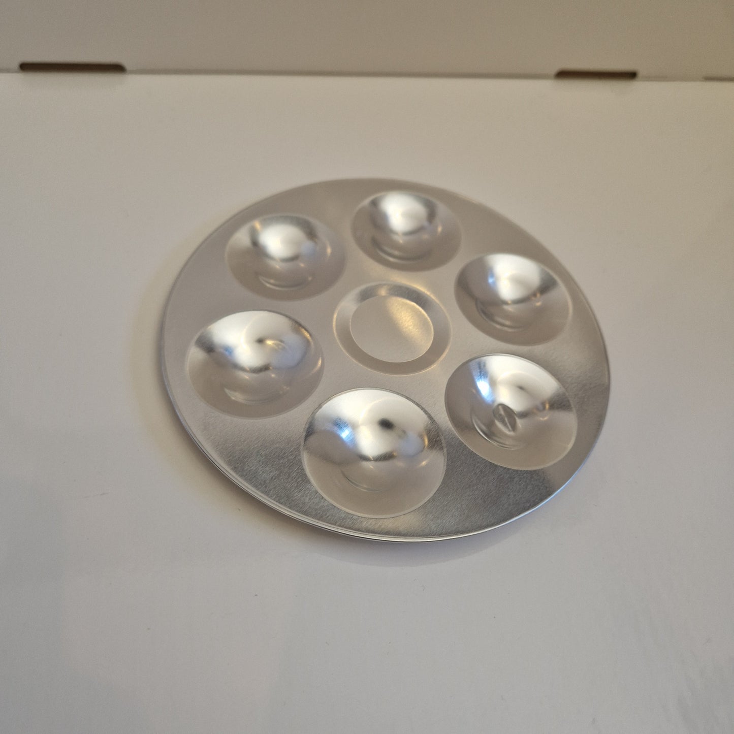 Aluminum Paint Palette 6 Hole