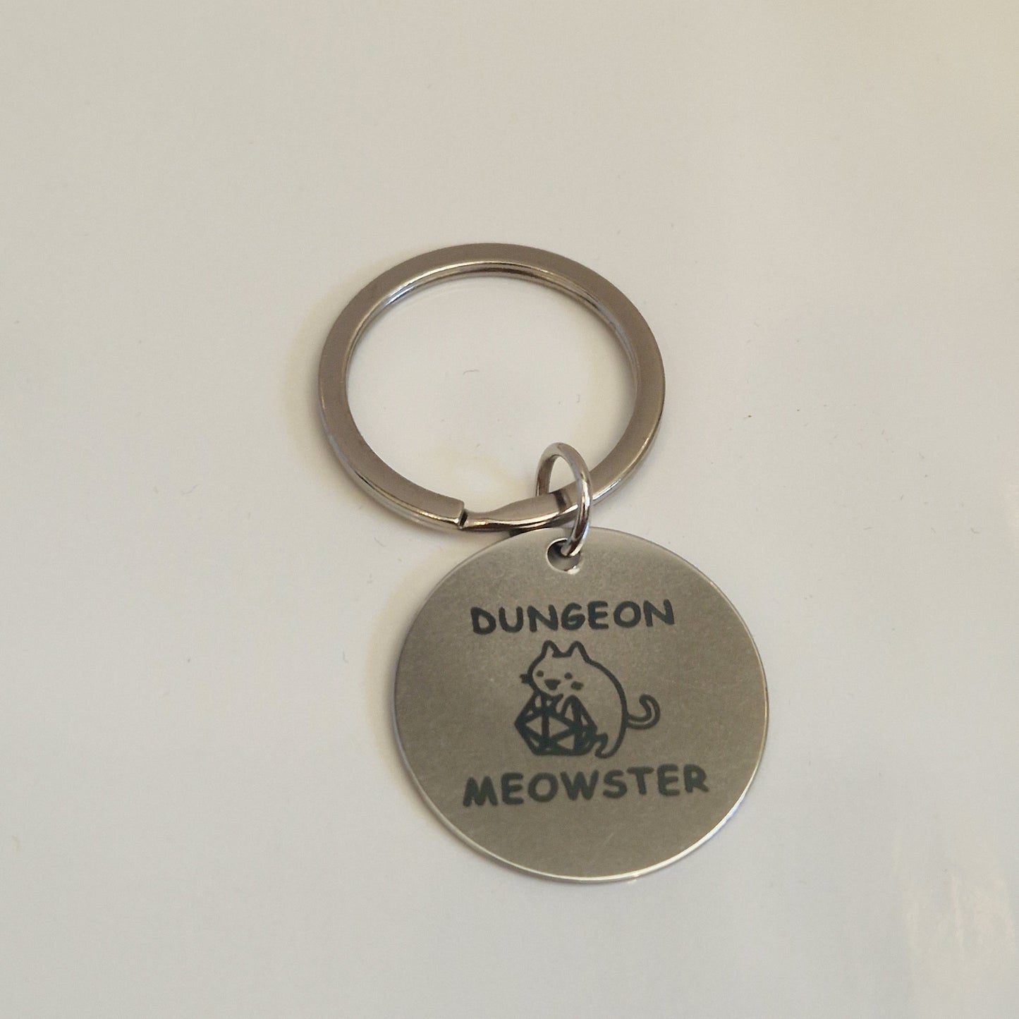 Dungeon Meowster Keyring
