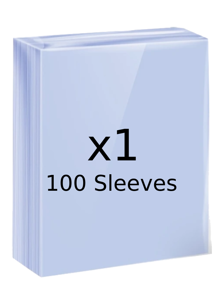 x100 Clear Sleeves