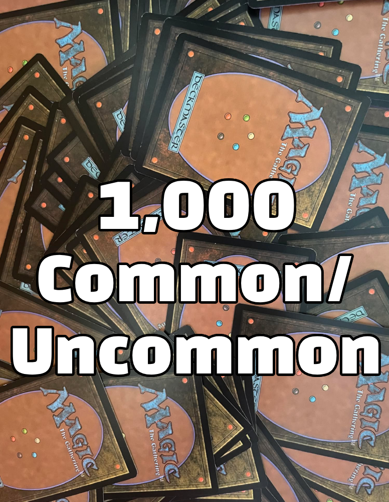 x1,000 Common/Uncommon Pack - Random Collection