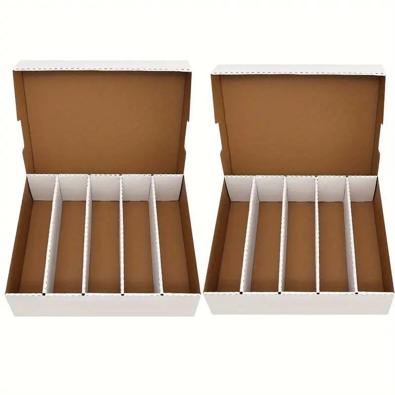 x2 3,950 Cardboard Storage Box (7,900 Cards)