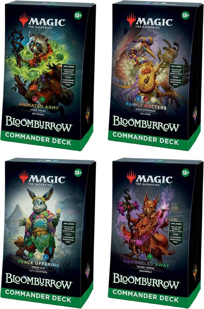 Bloomburrow Commander Deck Set