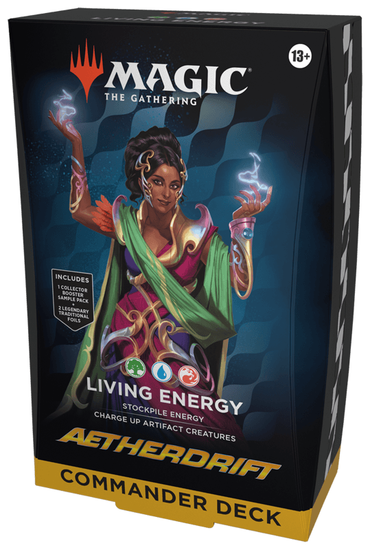 Aetherdrift Commander Deck - Living Energy