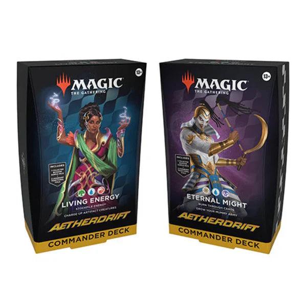 Aetherdrift Commander Decks