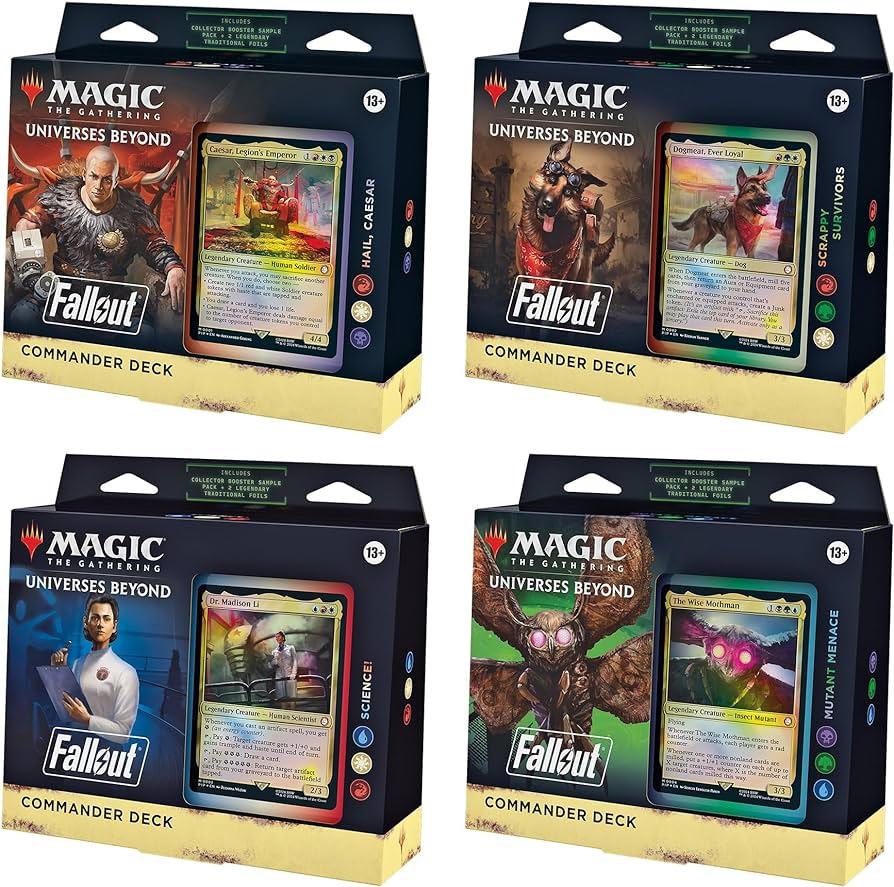 Universes Beyond: Fallout Commander Decks
