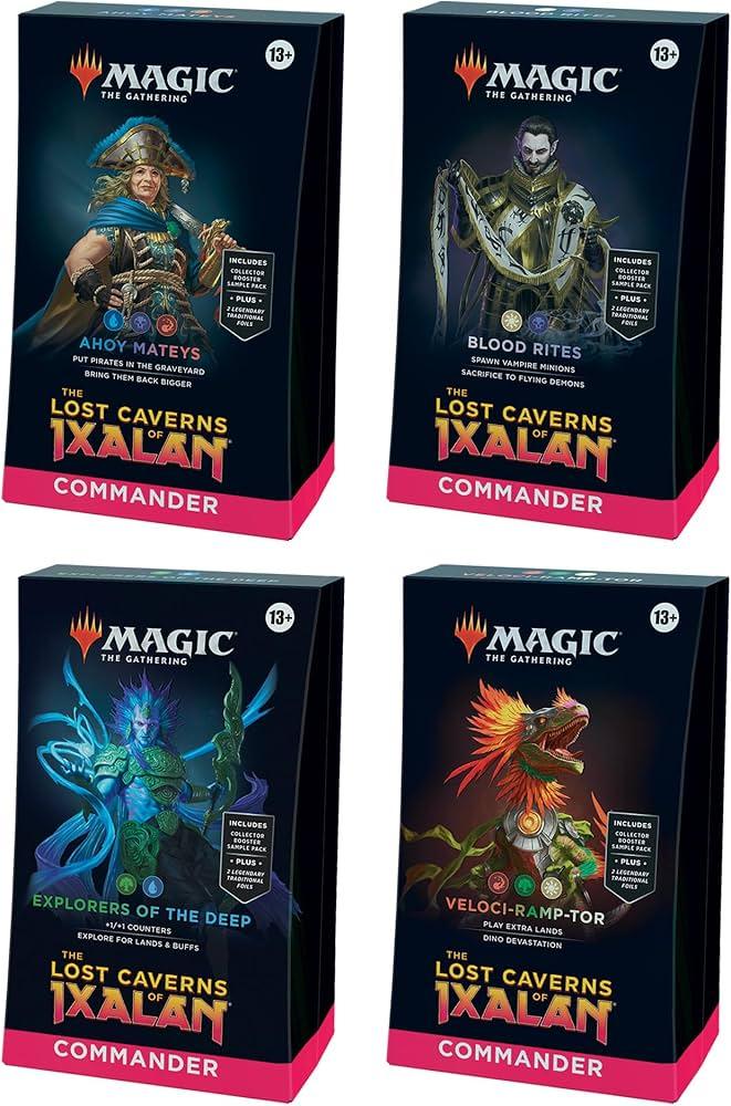 The Lost Caverns of Ixalan Commander Decks