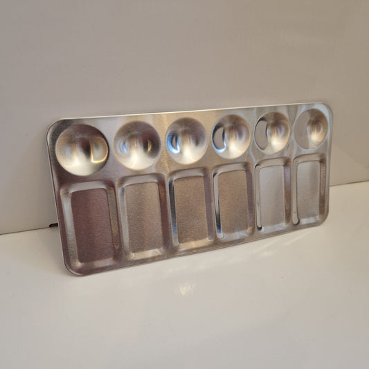 Aluminum Paint Palette 12 Hole