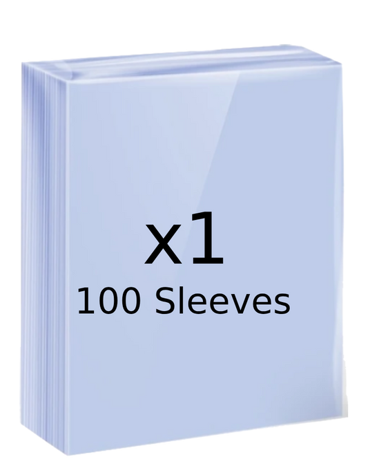 x100 Clear Sleeves