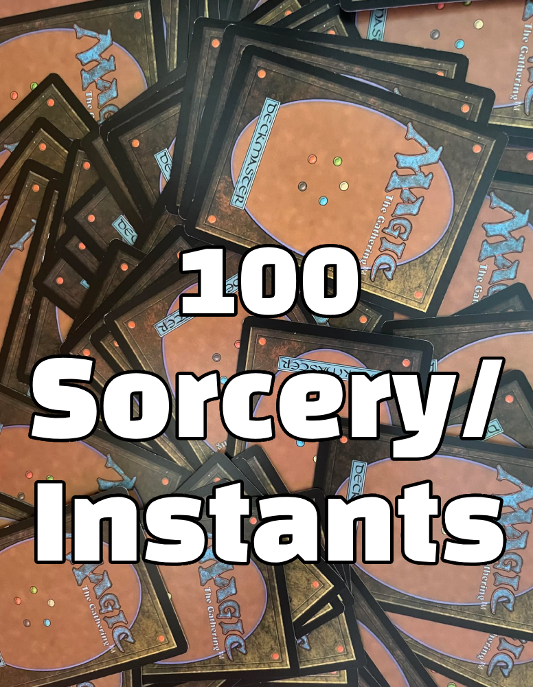 x100 Sorcery/Instant Pack - Random Collection