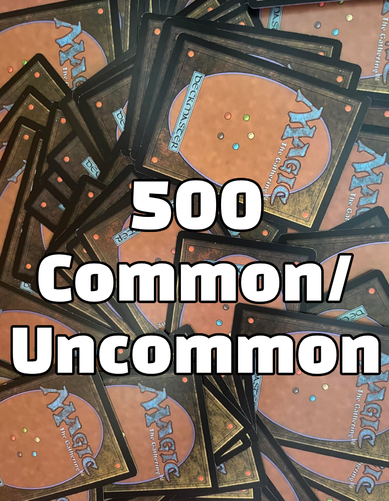 x500 Common/Uncommon Pack - Random Collection