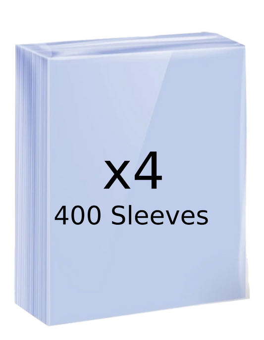 x400 Clear Sleeves