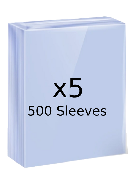 x500 Clear Sleeves