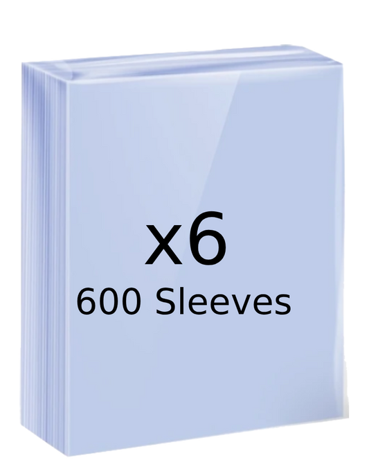 x600 Clear Sleeves