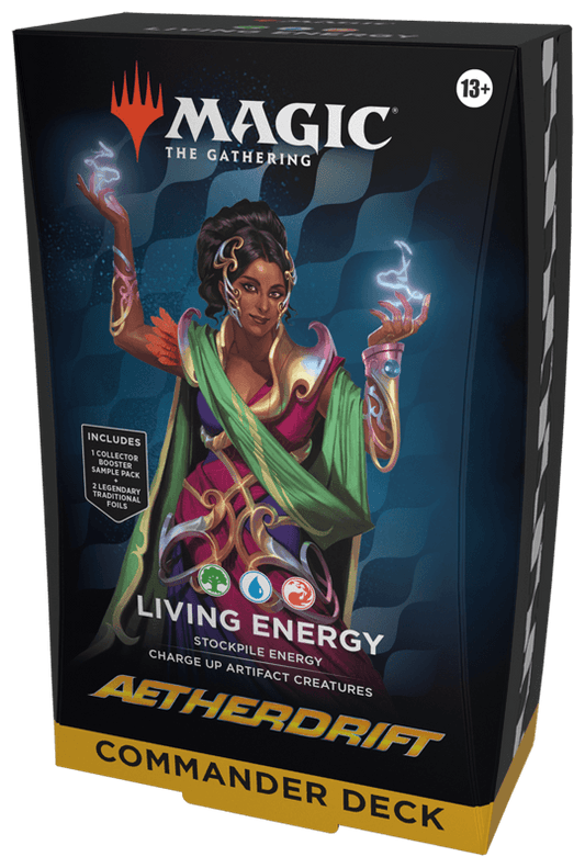 Aetherdrift Commander Deck - Living Energy