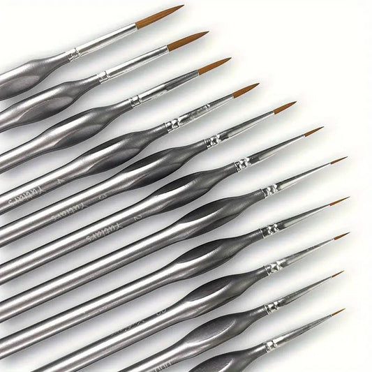 x11 Gray Micro Brushes